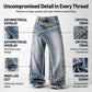 🌸 60% OFF NOW! 🌸Women's Rhinestone Wide Leg Jeans