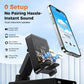 🏆LAST DAY SALE 50% OFF🔥3-in-1 Bluetooth Speaker Phone Stand