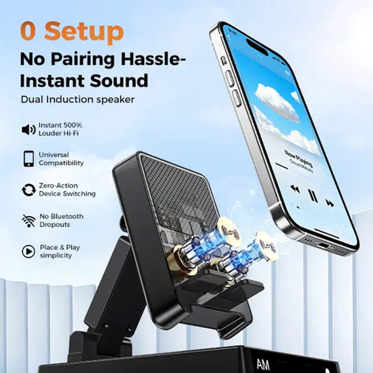 🏆LAST DAY SALE 50% OFF🔥3-in-1 Bluetooth Speaker Phone Stand