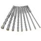🏆LAST DAY SALE 50% OFF🔥9-Piece SDS Plus Hammer Drill Bit Set