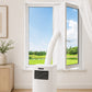 🏆LAST DAY SALE 50% OFF🔥Portable AC Window Seal Kit with 2 Zipper Doors