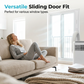 🏆LAST DAY SALE 50% OFF🔥Portable AC Window Seal Kit with 2 Zipper Doors