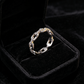 Interlocking Chain Link Eternity Ring