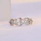 Interlocking Chain Link Eternity Ring