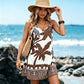🏆LAST DAY SALE 50% OFF🔥Women's Summer Boho Tropical Print Mini Dress