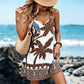 🏆LAST DAY SALE 50% OFF🔥Women's Summer Boho Tropical Print Mini Dress