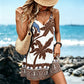 🏆LAST DAY SALE 50% OFF🔥Women's Summer Boho Tropical Print Mini Dress