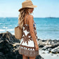 🏆LAST DAY SALE 50% OFF🔥Women's Summer Boho Tropical Print Mini Dress