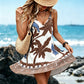 🏆LAST DAY SALE 50% OFF🔥Women's Summer Boho Tropical Print Mini Dress