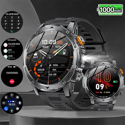⏳50% Off⏰1000mAh Battery Smart Bluetoot Sports Watch🏆⌚
