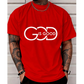 🏆LAST DAY SALE 50% OFF🔥Men's Graphic Print Crew Neck T-Shirt