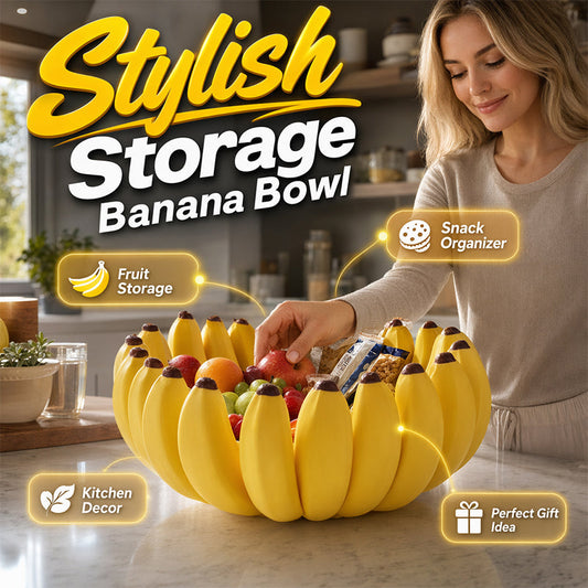 🏆LAST DAY SALE 50% OFF🔥Creative Banana Shape Fruit Bowl