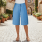 Exclusive 50% OFF | Women's Wide Leg Trousers | Adjustable Drawstring & Breathable Summer Pants | Lightweight Casual Palazzo Trousers for Holiday & Everyday