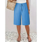 Exclusive 50% OFF | Women's Wide Leg Trousers | Adjustable Drawstring & Breathable Summer Pants | Lightweight Casual Palazzo Trousers for Holiday & Everyday