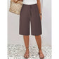 Exclusive 50% OFF | Women's Wide Leg Trousers | Adjustable Drawstring & Breathable Summer Pants | Lightweight Casual Palazzo Trousers for Holiday & Everyday