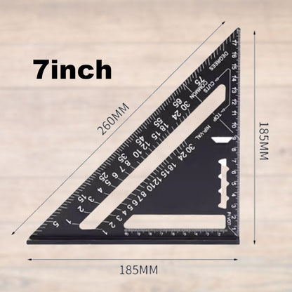 🔥Woodworking Triangle Ruler 7-inch