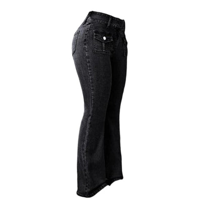 Women's High Waisted Flare Jeans
