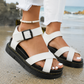 🏆LAST DAY SALE 50% OFF🔥Women's Adjustable Buckle Platform Sandals