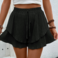 🎁2026 New Arrivals 50% OFF💥Women's Ruffle Layered Flowy Shorts – Skirt-Like Look, Elastic Waist, Breathable 🌸