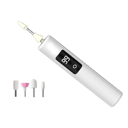 🥳Only £12.99 Last Day Promotion!💅✨ Professional Electric Nail Polisher – Smooths thick nails, 99-speed display. Multiple heads for shaping & buffing. Salon at home! 🌟💎