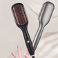 Negative Ion Hair Straightener Brush with LCD Display