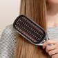 Negative Ion Hair Straightener Brush with LCD Display