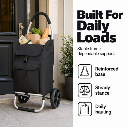 Large Capacity Foldable Shopping Cart