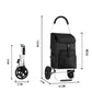 Large Capacity Foldable Shopping Cart
