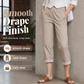 📢📢50% OFF !! ⏰Women Casual Slim Fit Cropped Pants
