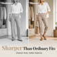 📢📢50% OFF !! ⏰Women Casual Slim Fit Cropped Pants