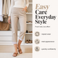 📢📢50% OFF !! ⏰Women Casual Slim Fit Cropped Pants