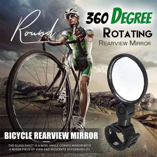 360-Degree Rotating Rearview Mirror