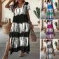 🏖️🌸Summer Hot Sale 50% OFF💃Women’s Causal V-Neck Gradient Dress