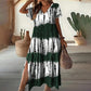 🏖️🌸Summer Hot Sale 50% OFF💃Women’s Causal V-Neck Gradient Dress