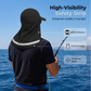 🔥Hot Sale 50% OFF🔥 Reflective Defense! Neck Sun Shade Hat – UPF 50+ & Breathable ✨