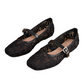 Elegant Lace Mary Jane Ballet Flats