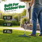 Adjustable Artificial Turf Rake with Adjustable Steel Handle