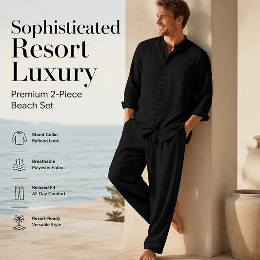 📢📢50% OFF !! ⏰Men's Minimalist Casual Shirt and Pants Set