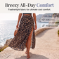 Women's Leopard Print High Split Maxi Skirt