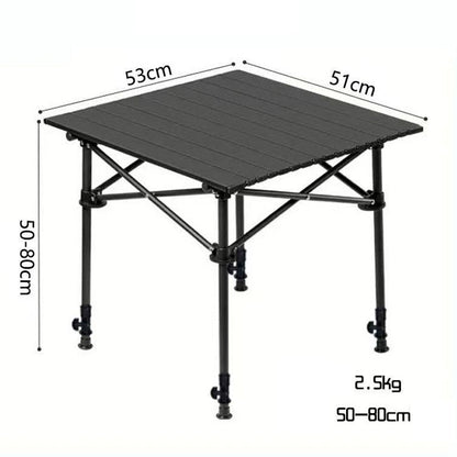 🎉Limited time 50% OFF！⛺Your perfect outdoor companion！Portable Folding Camping Table with Storage Bag