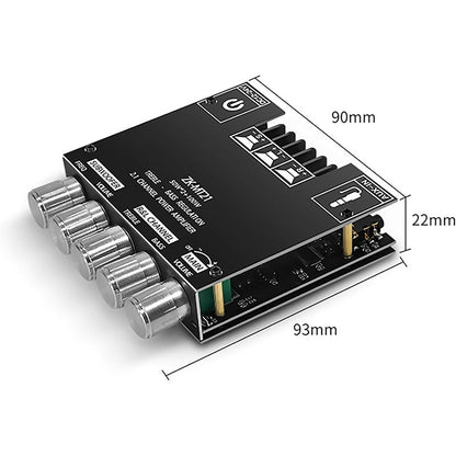 🔊 2.1 Channel Bluetooth - compatible Audio Power Amplifier Module
