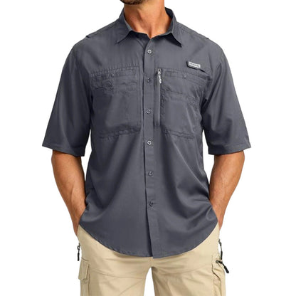 Men's Short Sleeve Outdoor Hiking Shirt