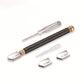 Professional glass cutter set with oil feed