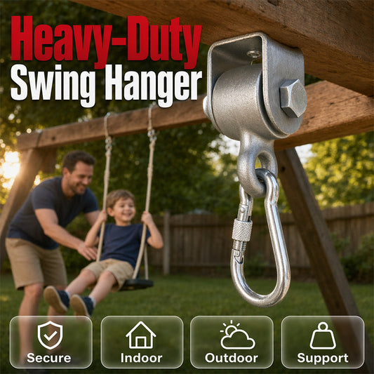 🔧 2026 Sale – 22,800+ Sold! Heavy‑Duty Swing Hanger, Supports 400 lbs, Rust‑Proof & Easy to Install ⚙️