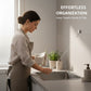 Adhesive Wall-Mounted Retractable Towel Clip