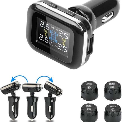 🚨 Wireless Tire Pressure Monitoring System (TPMS) for Automobiles