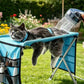 2-in-1 Foldable Pet Grooming Bed