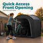 🚲🏠 Outdoor Portable Bike Storage Shed – weather-resistant, spacious, easy assembly – fits bikes, tools & lawn mower. 50% OFF! 🔥💪