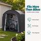 🚲🏠 Outdoor Portable Bike Storage Shed – weather-resistant, spacious, easy assembly – fits bikes, tools & lawn mower. 50% OFF! 🔥💪