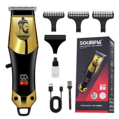 🪒⚡ Men's Multi-Function Electric Hair Clippers – 50% OFF! Stainless steel blades, USB charging, 120min runtime – precise & quiet. 💪